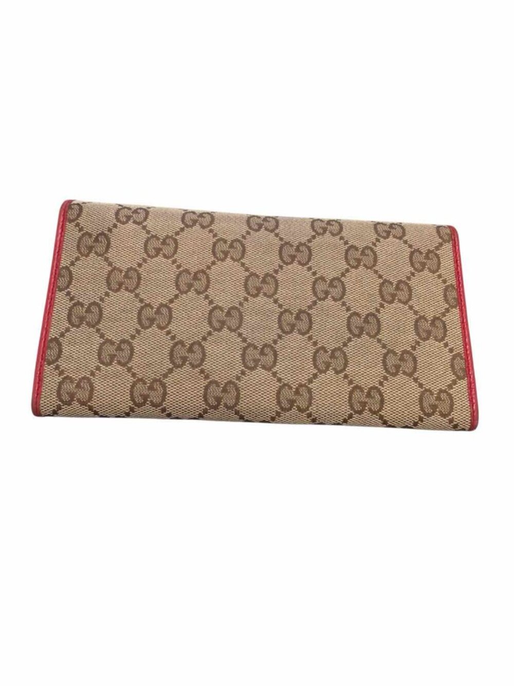 Gucci Beige and Red Wallet - Picture 2 of 7